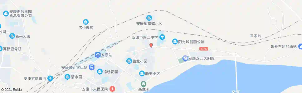 安康张沟桥_公交站地图_安康公交_妙搜公交查询2025