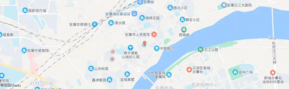 安康晏台市场_公交站地图_安康公交_妙搜公交查询2025