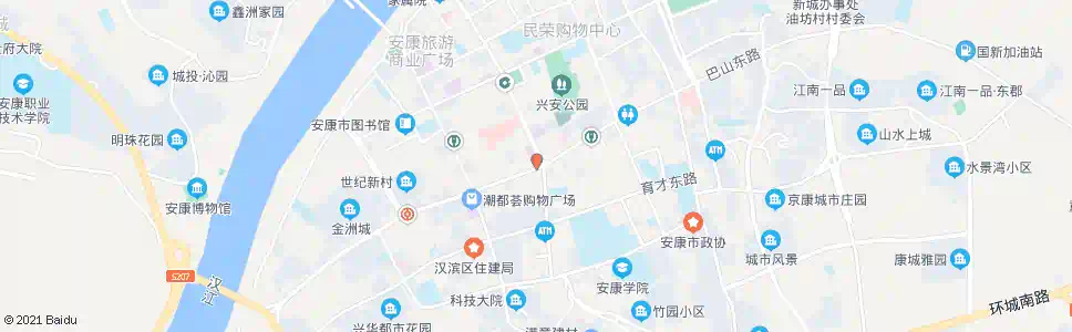 安康雷神殿_公交站地图_安康公交_妙搜公交查询2025