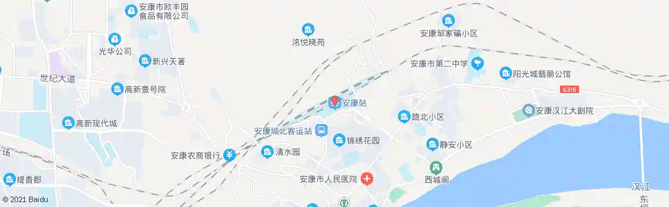安康安铁分局_公交站地图_安康公交_妙搜公交查询2025