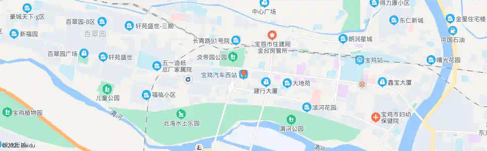 宝鸡汽车西站_公交站地图_宝鸡公交_妙搜公交查询2025