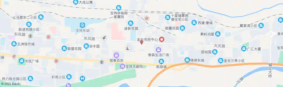 宝鸡市区电力局_公交站地图_宝鸡公交_妙搜公交查询2025