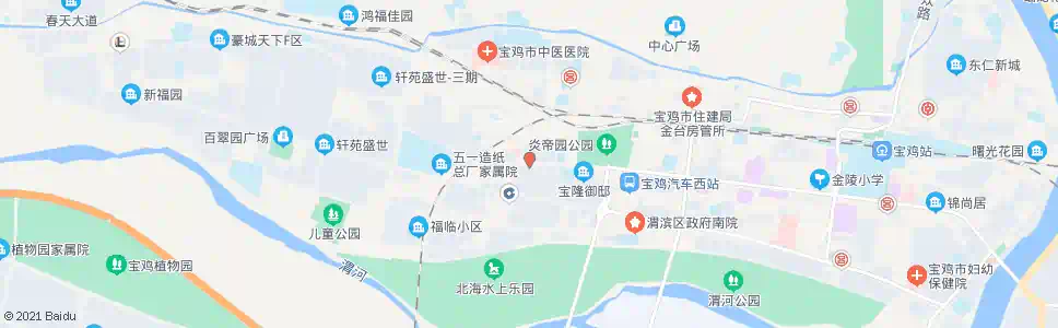 宝鸡新宝路_公交站地图_宝鸡公交_妙搜公交查询2025