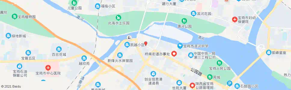 宝鸡太白路_公交站地图_宝鸡公交_妙搜公交查询2025