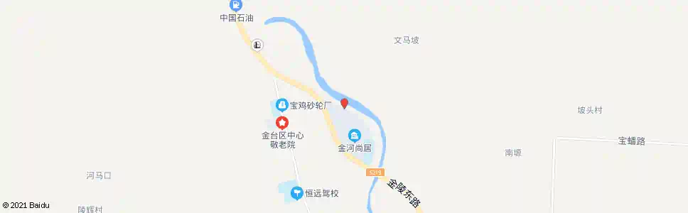 宝鸡金河尚居_公交站地图_宝鸡公交_妙搜公交查询2025