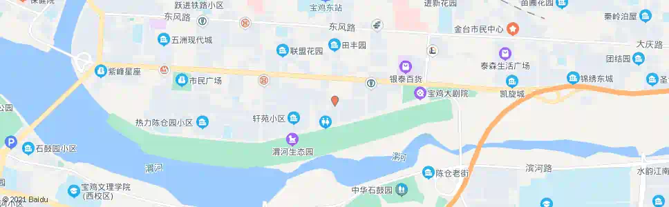 宝鸡冠森大世界北路_公交站地图_宝鸡公交_妙搜公交查询2025