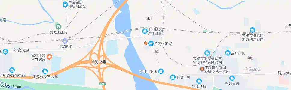 宝鸡一汽佳宝宝路专营公司_公交站地图_宝鸡公交_妙搜公交查询2025