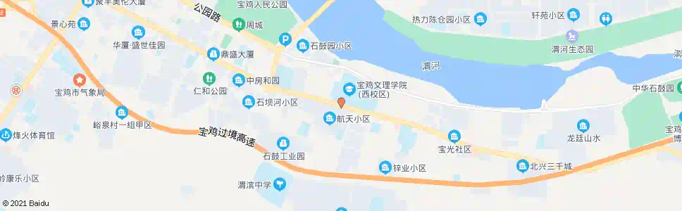 宝鸡宝鸡文理学院_公交站地图_宝鸡公交_妙搜公交查询2025