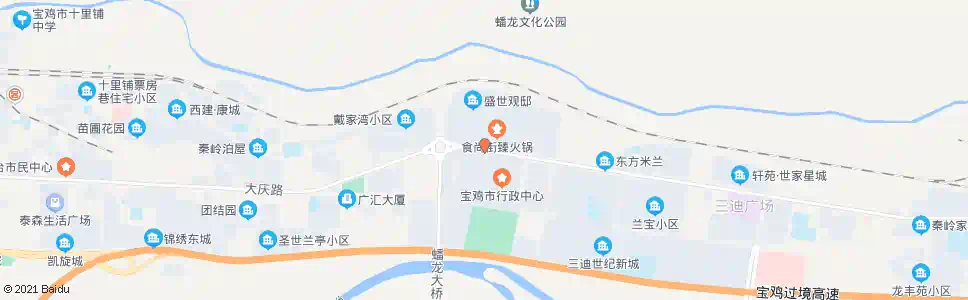 宝鸡西凤路北口_公交站地图_宝鸡公交_妙搜公交查询2025