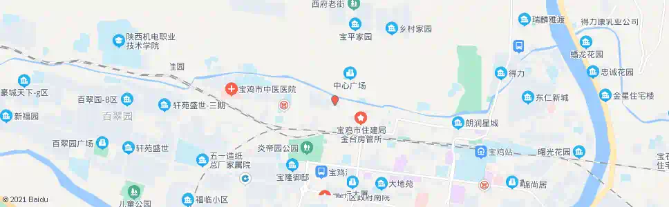 宝鸡南门口(西府宾馆)_公交站地图_宝鸡公交_妙搜公交查询2025