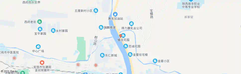 宝鸡金陵东路_公交站地图_宝鸡公交_妙搜公交查询2025