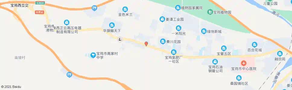 宝鸡秦川发展_公交站地图_宝鸡公交_妙搜公交查询2025