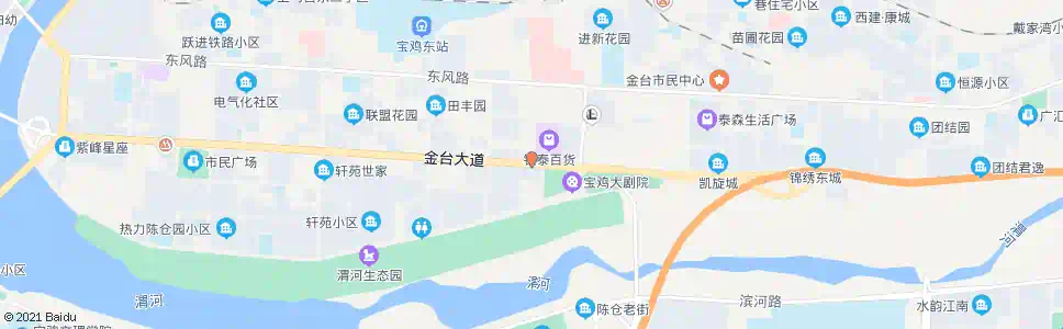 宝鸡东岭集团_公交站地图_宝鸡公交_妙搜公交查询2025