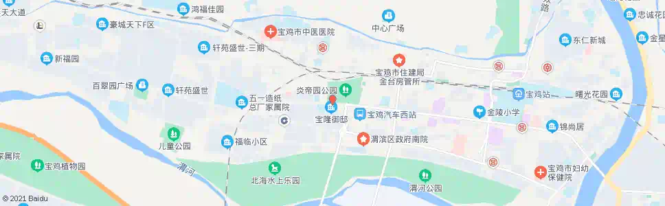 宝鸡炎帝园_公交站地图_宝鸡公交_妙搜公交查询2025