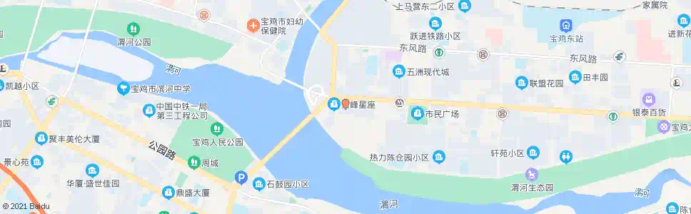 宝鸡水果批发市场_公交站地图_宝鸡公交_妙搜公交查询2025