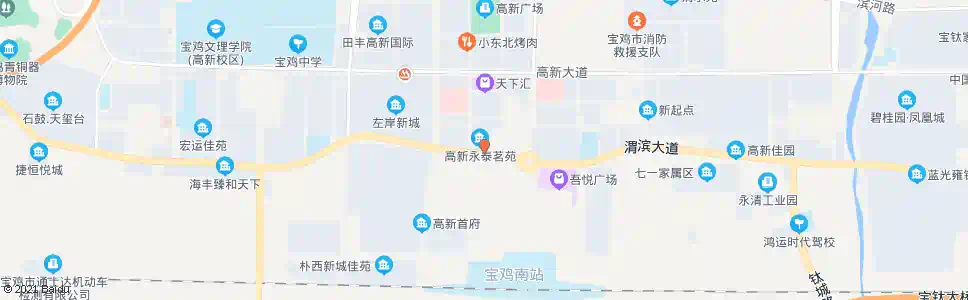 宝鸡下马营_公交站地图_宝鸡公交_妙搜公交查询2025