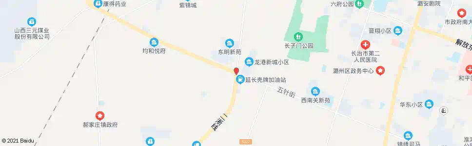 长治西一环路口_公交站地图_长治公交_妙搜公交查询2025