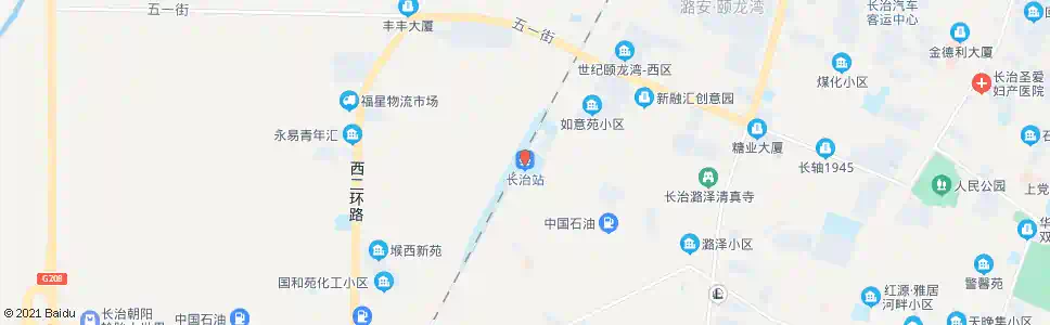 长治垢北庄_公交站地图_长治公交_妙搜公交查询2025