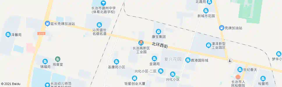 长治高新区工业园_公交站地图_长治公交_妙搜公交查询2025