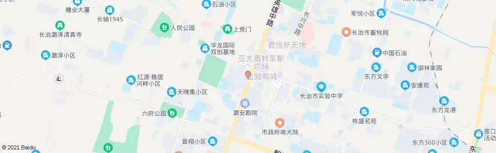 长治十字街_公交站地图_长治公交_妙搜公交查询2025