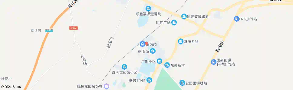 长治市二中_公交站地图_长治公交_妙搜公交查询2025