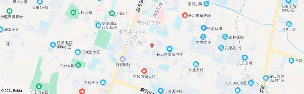 长治城隍庙_公交站地图_长治公交_妙搜公交查询2025