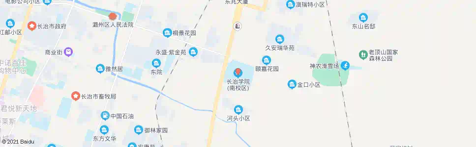 长治长治师范南校区_公交站地图_长治公交_妙搜公交查询2025