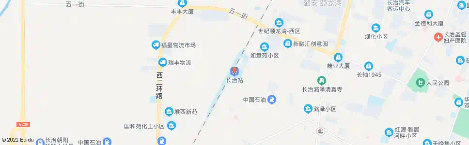 长治北庄_公交站地图_长治公交_妙搜公交查询2025