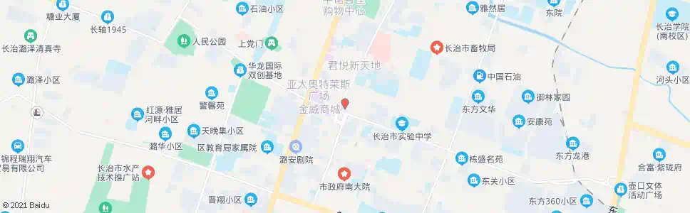 长治长治商厦_公交站地图_长治公交_妙搜公交查询2025