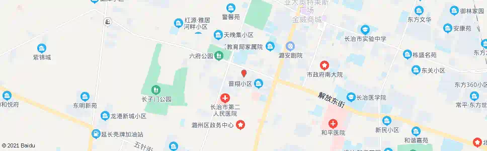 长治青少年培训中心_公交站地图_长治公交_妙搜公交查询2025