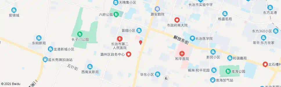 长治和平西街口_公交站地图_长治公交_妙搜公交查询2025
