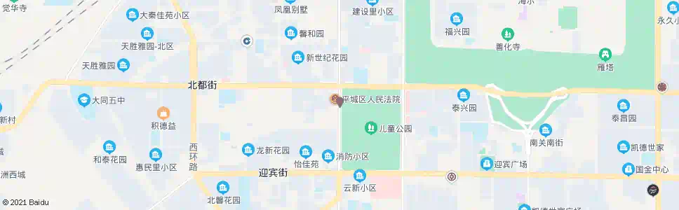 大同云中路北都街口_公交站地图_大同公交_妙搜公交查询2025