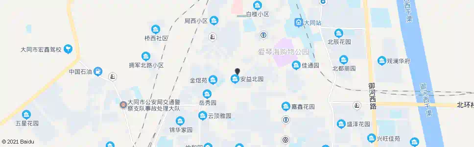 大同东风东街_公交站地图_大同公交_妙搜公交查询2025