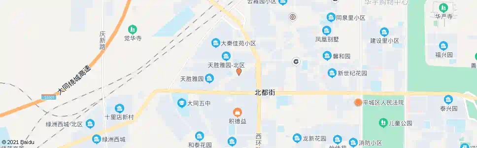大同云泉里西环路口_公交站地图_大同公交_妙搜公交查询2025