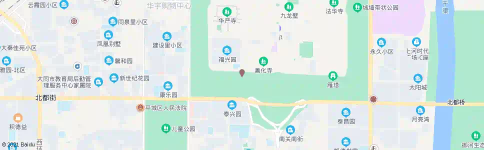 大同永泰门西_公交站地图_大同公交_妙搜公交查询2025