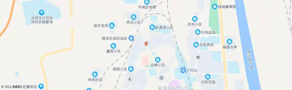 大同东西大院_公交站地图_大同公交_妙搜公交查询2025