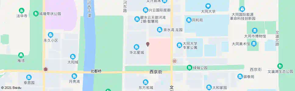 大同五医院西门_公交站地图_大同公交_妙搜公交查询2025