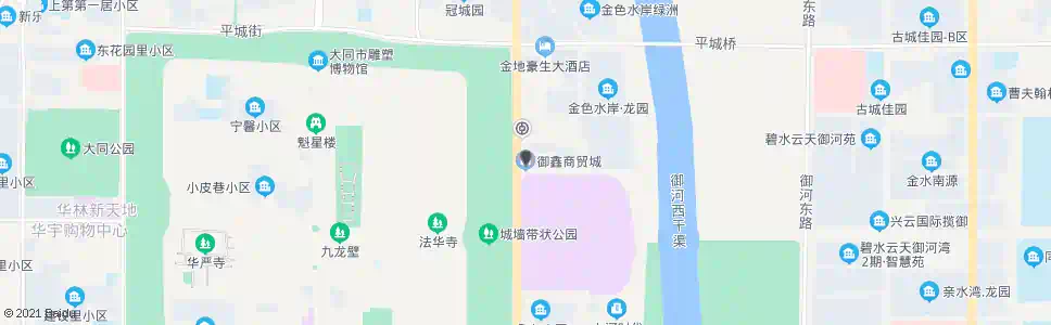 大同御鑫商贸城_公交站地图_大同公交_妙搜公交查询2025