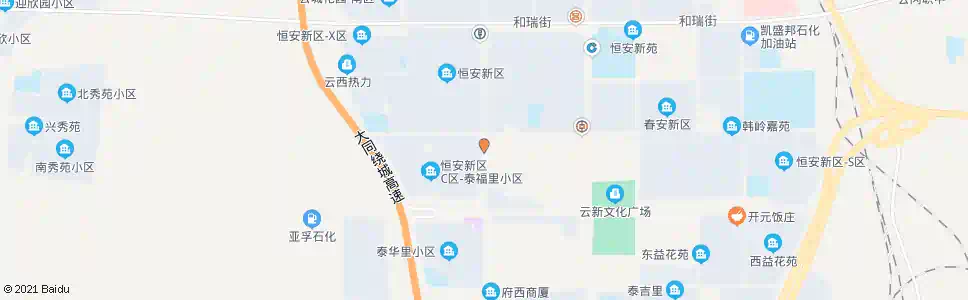 大同泰丰里小区西(D区西)_公交站地图_大同公交_妙搜公交查询2025