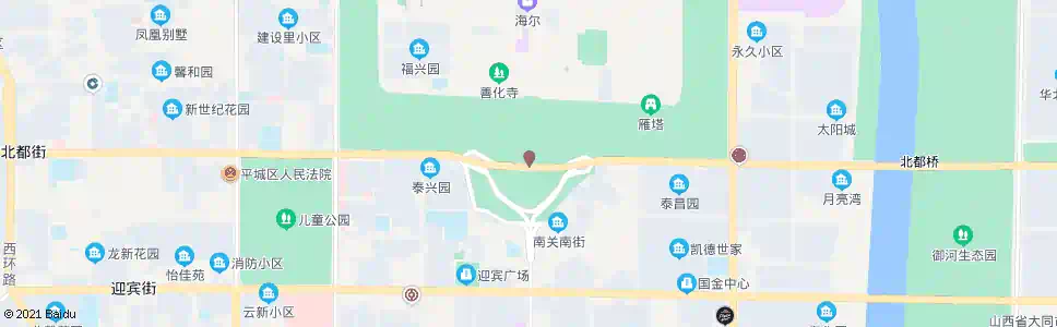 大同北都街永泰南路口_公交站地图_大同公交_妙搜公交查询2025