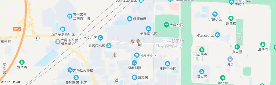 大同交警一队_公交站地图_大同公交_妙搜公交查询2025