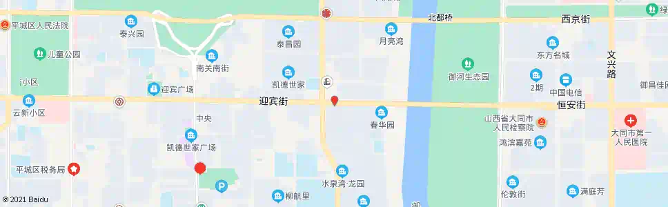 大同桥西_公交站地图_大同公交_妙搜公交查询2025