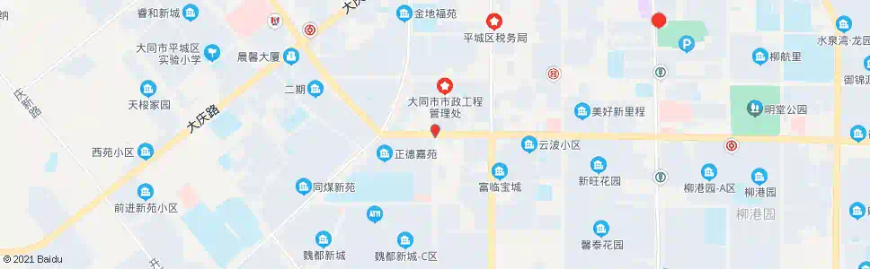 大同金牛装饰城_公交站地图_大同公交_妙搜公交查询2025
