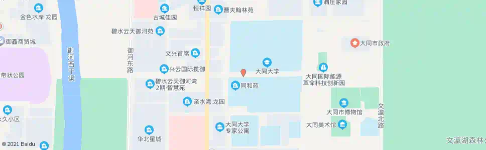 大同大同大学_公交站地图_大同公交_妙搜公交查询2025
