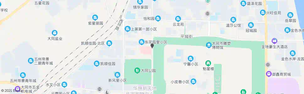 大同二医院_公交站地图_大同公交_妙搜公交查询2025