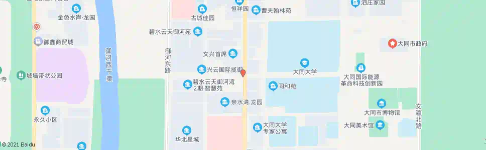 大同曹夫楼村东_公交站地图_大同公交_妙搜公交查询2025