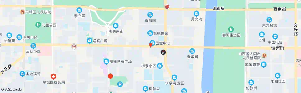 大同凯德世家_公交站地图_大同公交_妙搜公交查询2025