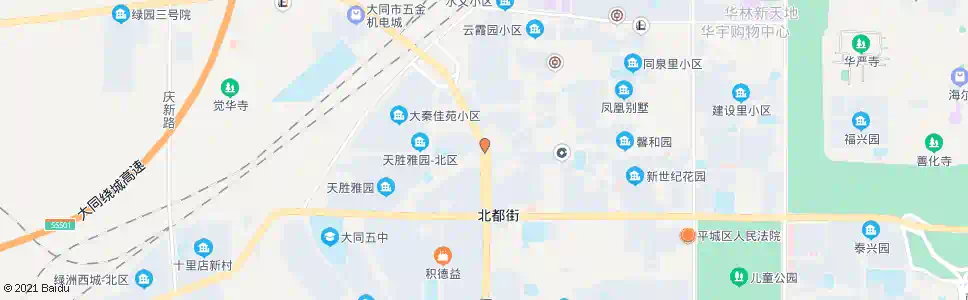 大同同泉路振华路口_公交站地图_大同公交_妙搜公交查询2025
