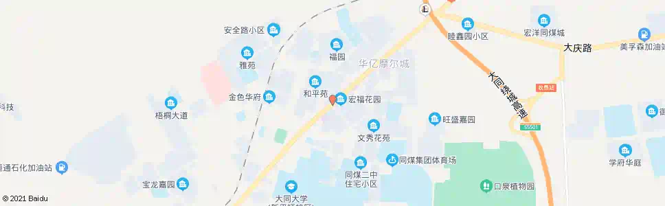 大同和平街_公交站地图_大同公交_妙搜公交查询2025