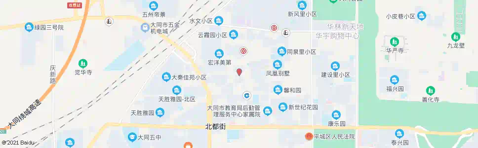 大同大修厂(同泉里)_公交站地图_大同公交_妙搜公交查询2025